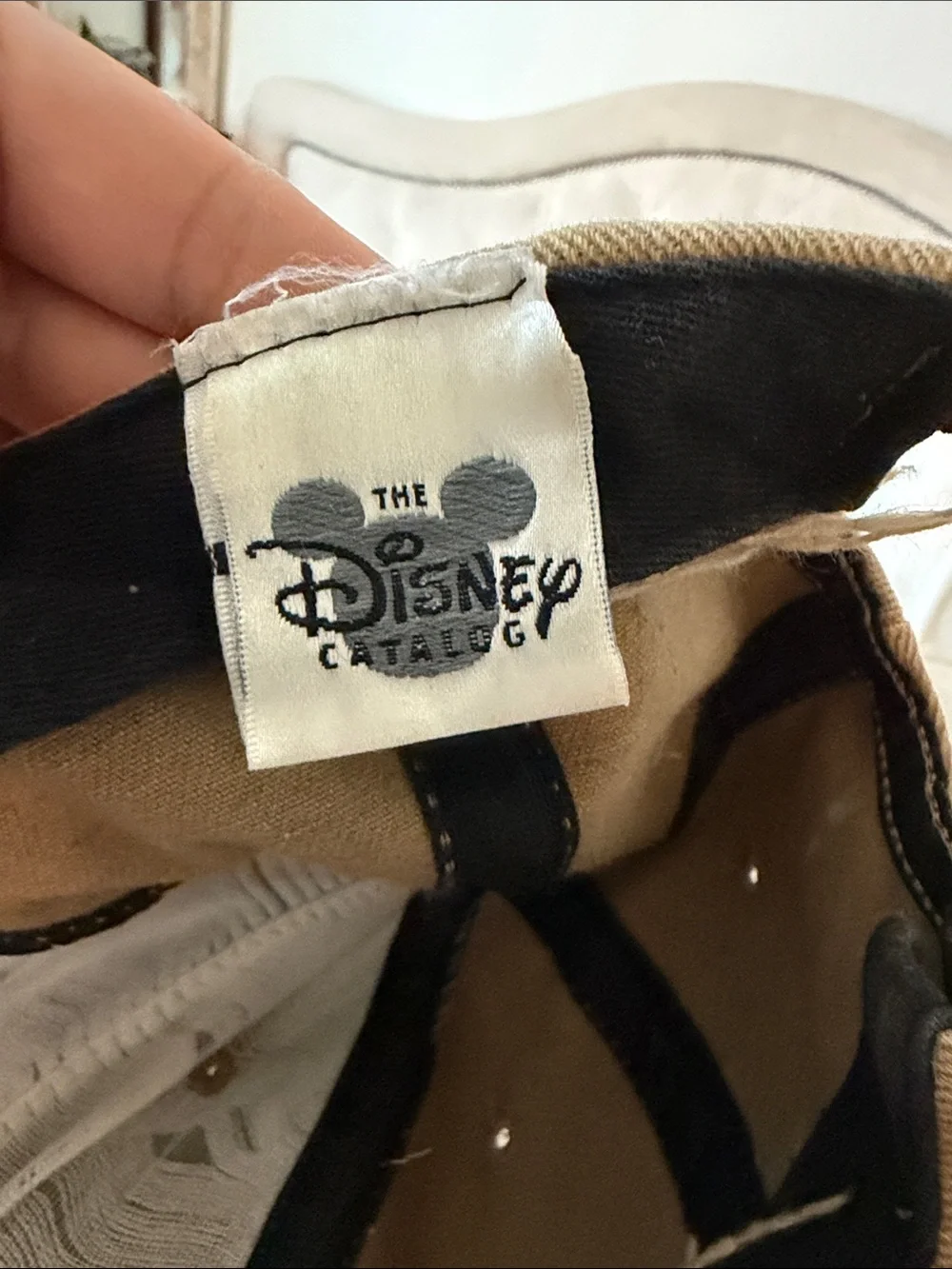 Disney Tan Embroidered Goofy Baseball Cap